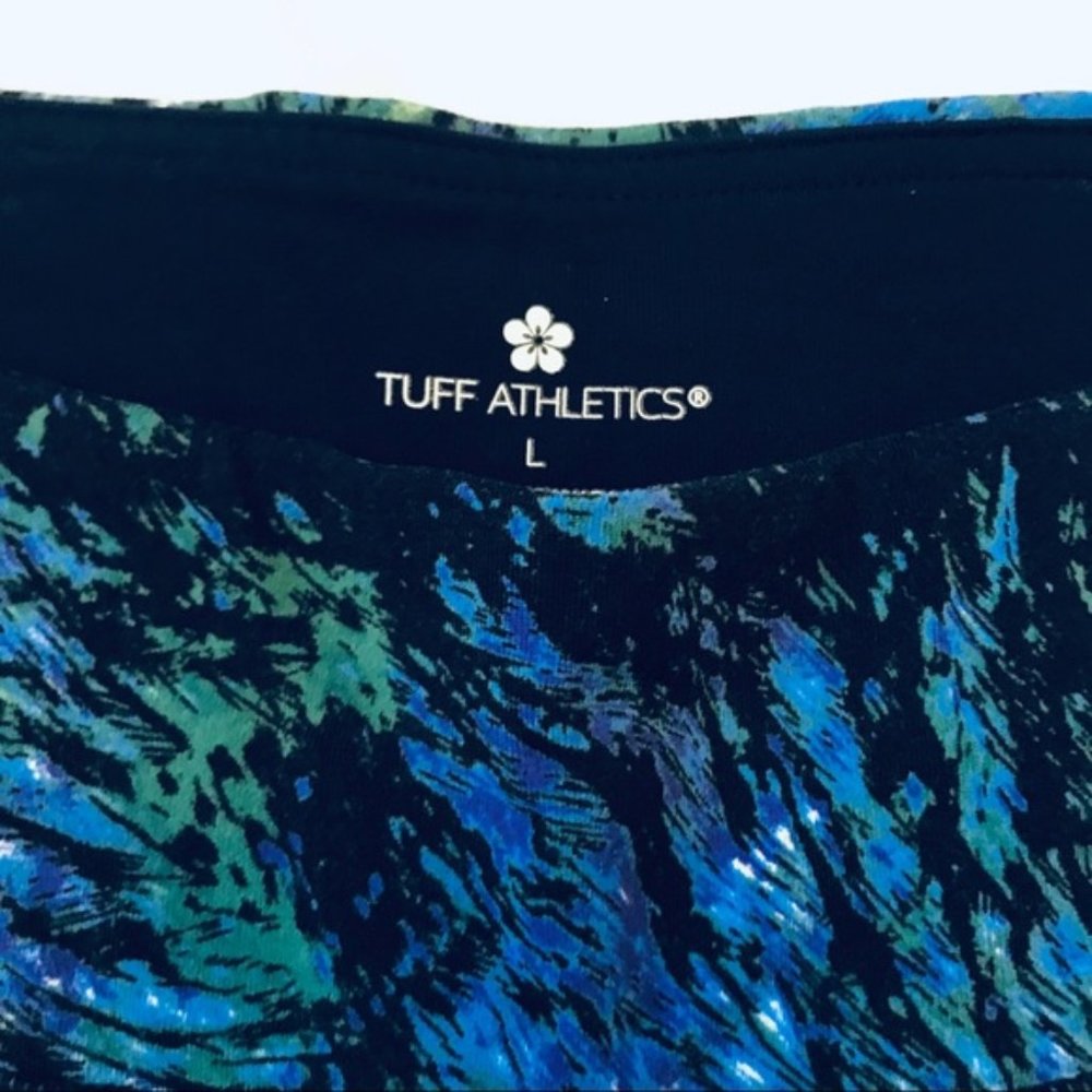 Tuff Athletics Sz L yoga pants w/pocket 26” - Picture 2 of 4